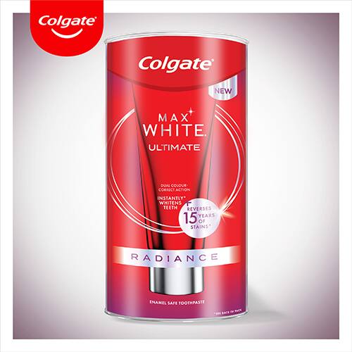 Colgate® Max White Ultimate Radiance Whitening Tandpasta